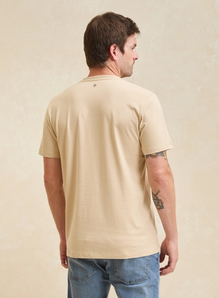 Camiseta Masculina New Slim Com Estampa