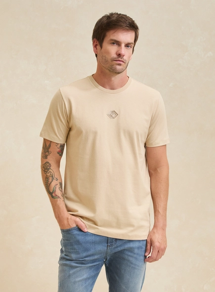 Camiseta Masculina New Slim Com Estampa