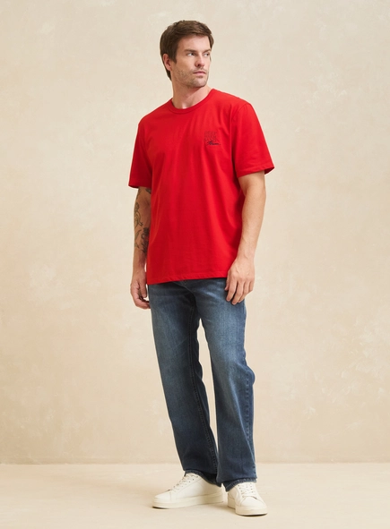 Camiseta Masculina New Box Com Bordado