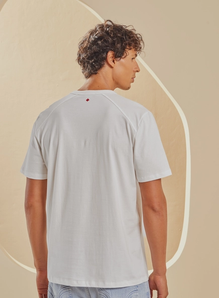 Camiseta Masculina New Box Com Bordado