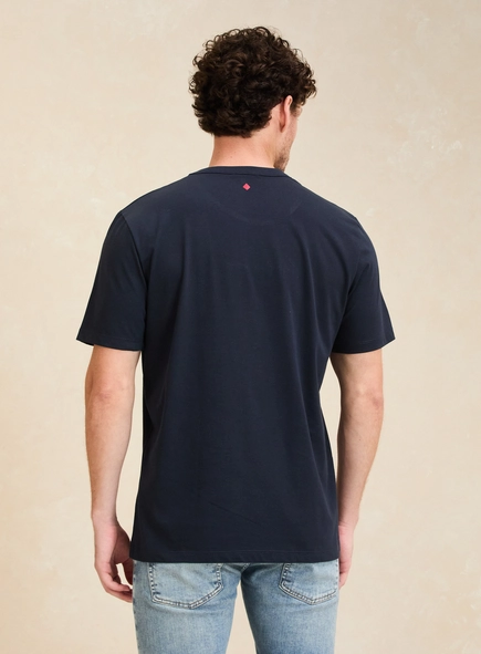 Camiseta Masculina New Box Com Bordado