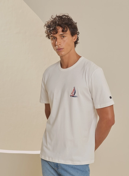 Camiseta Masculina New Box Com Estampa