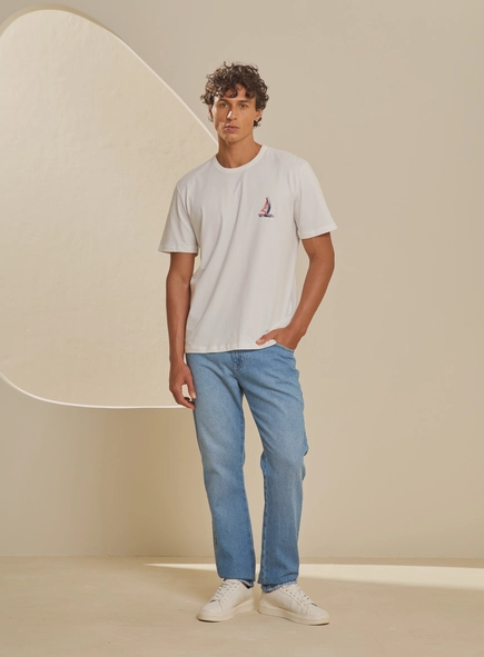 Camiseta Masculina New Box Com Estampa