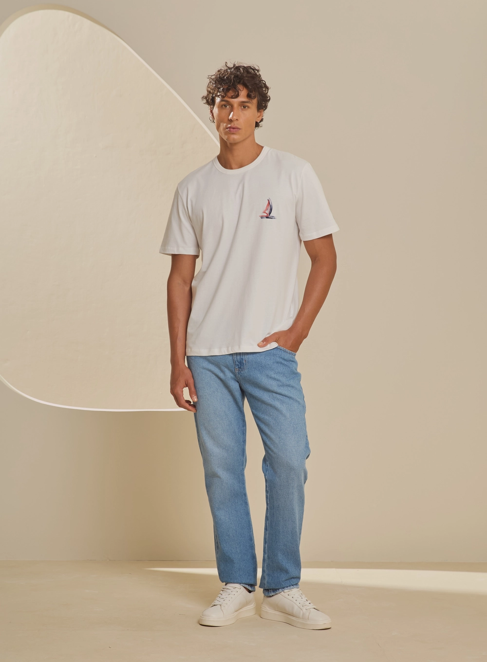 Camiseta Masculina New Box Com Estampa Off Shell 1
