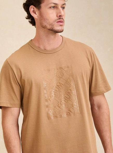 Camiseta Masculina New Box Com Estampa