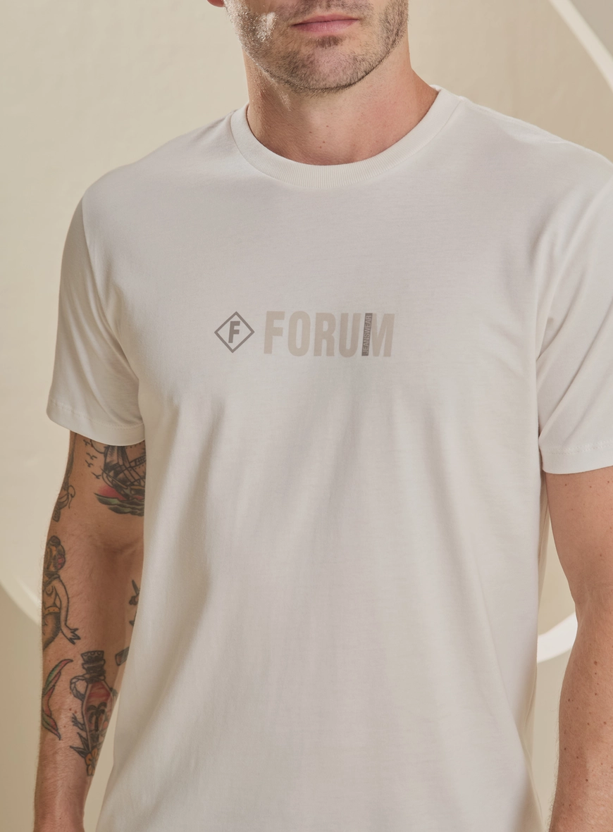 Camiseta Masculina New Slim Jeanswear Off Shell 4