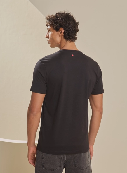 Camiseta Masculina New Slim Com Silk 3d