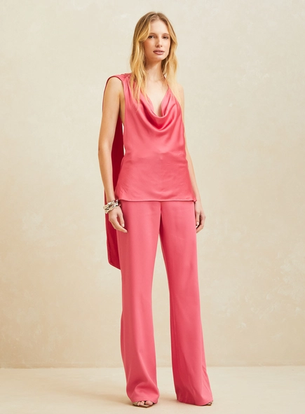 Blusa Frente Única Degagê Com Faixa Lateral