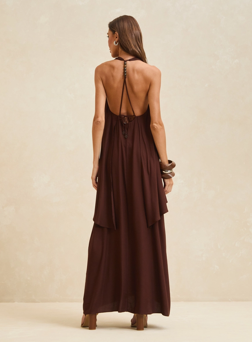 Vestido Forum Marrom 2