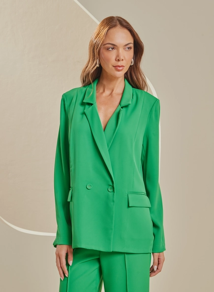 Blazer Alfaiataria Feminino Alongado