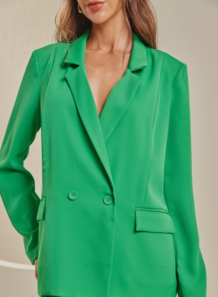 Blazer Alfaiataria Feminino Alongado