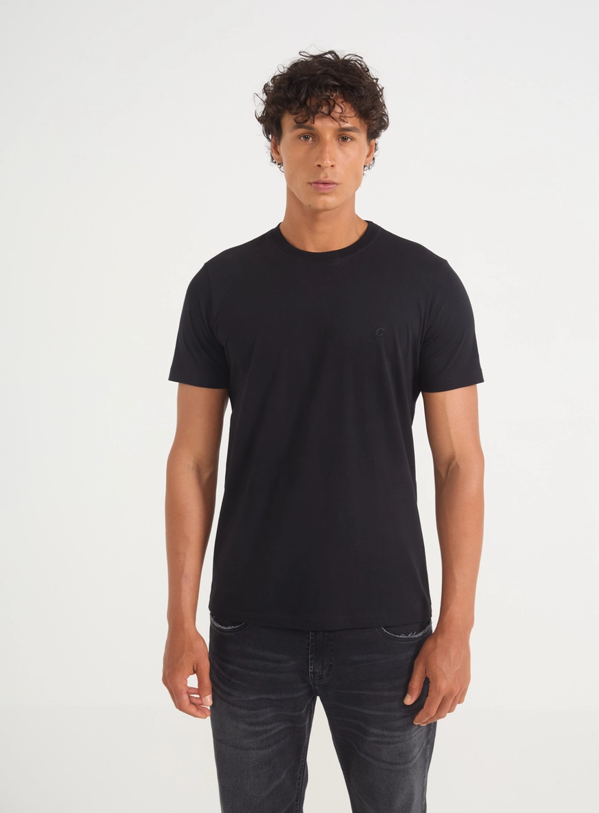 Camiseta Masculina Pack 2 Peças- Algodão Pima