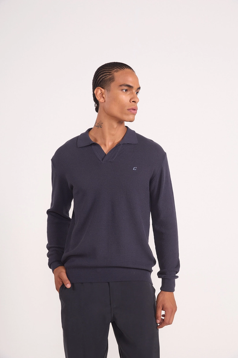 Suéter Tricot Gola V Polo