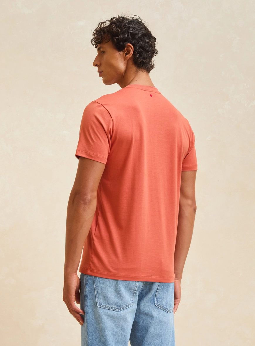 Camiseta Masculina New Box Laranja