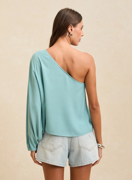 Blusa Ampla Ombro Único
