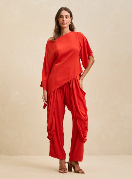 Blusa Assimétrica One Shoulder Drop