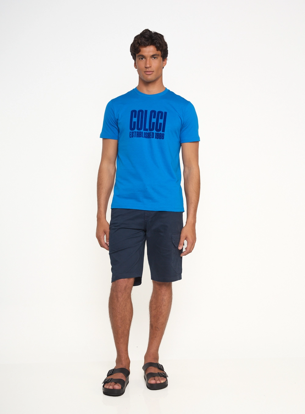 Camiseta Com Estampa Colcci Established Azul