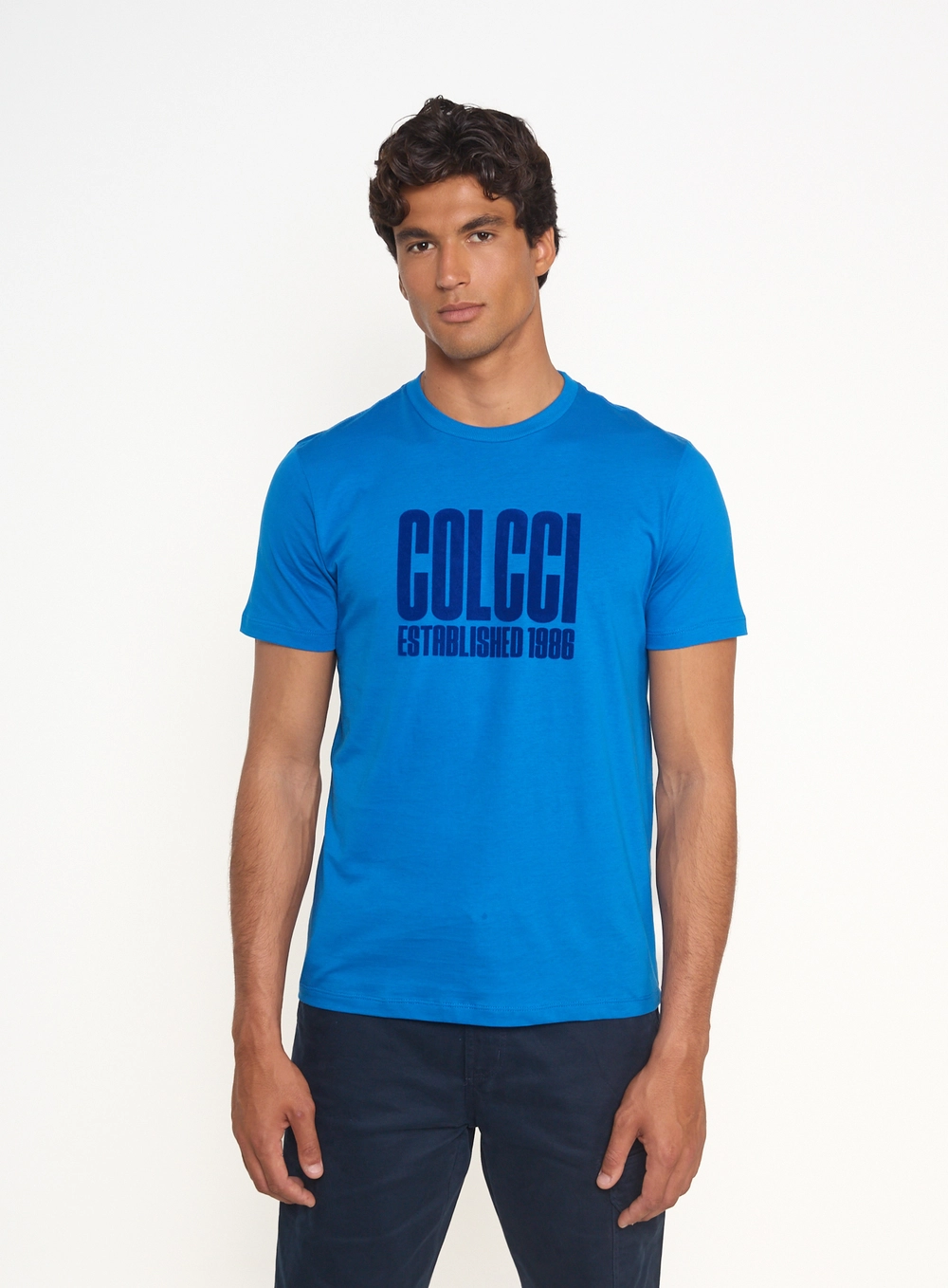 Camiseta Com Estampa Colcci Established Azul