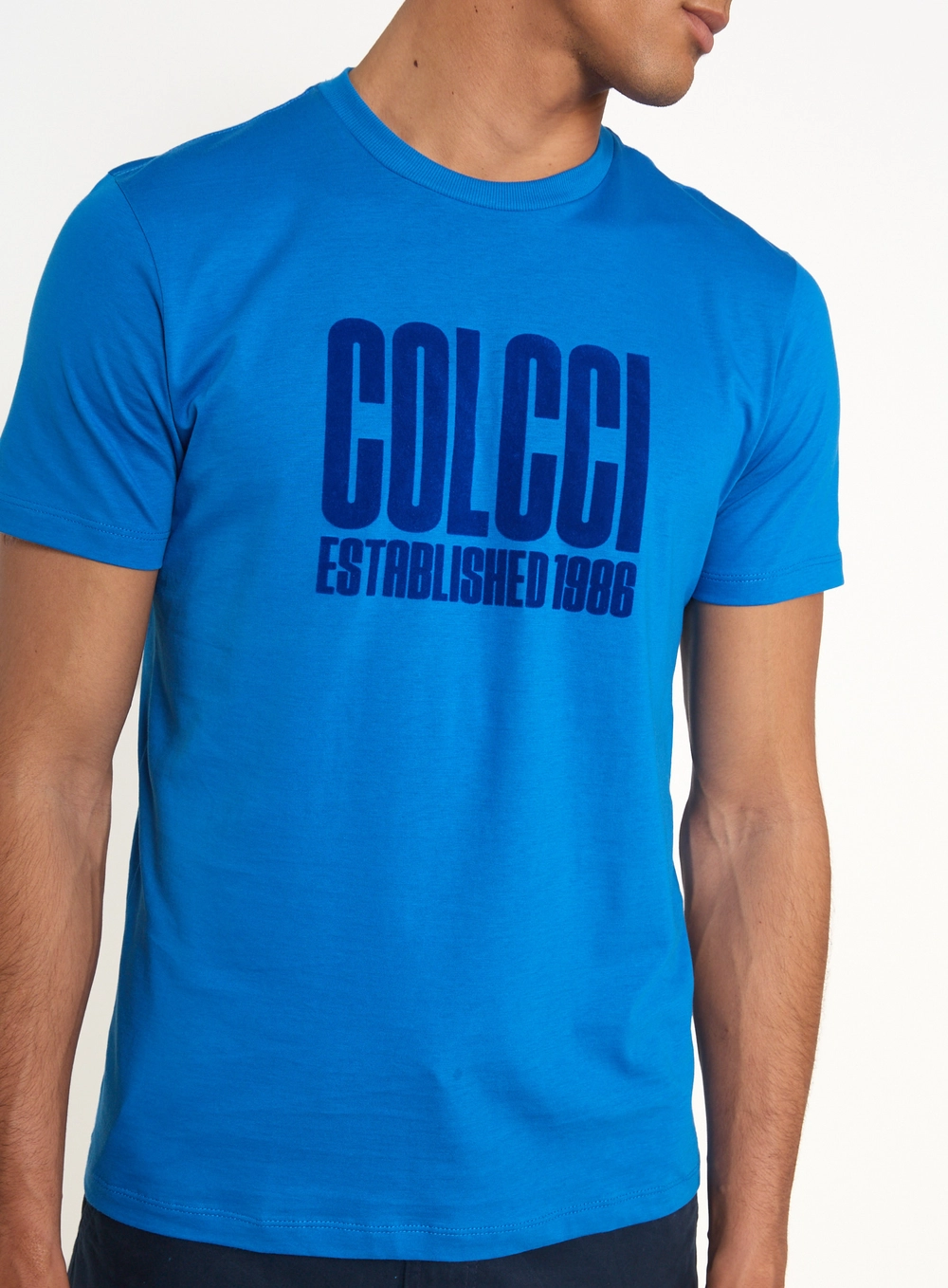 Camiseta Com Estampa Colcci Established Azul
