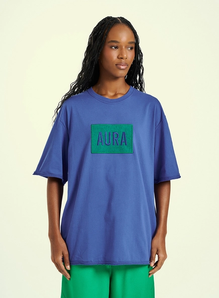 Camiseta Malha Feminina Oversized