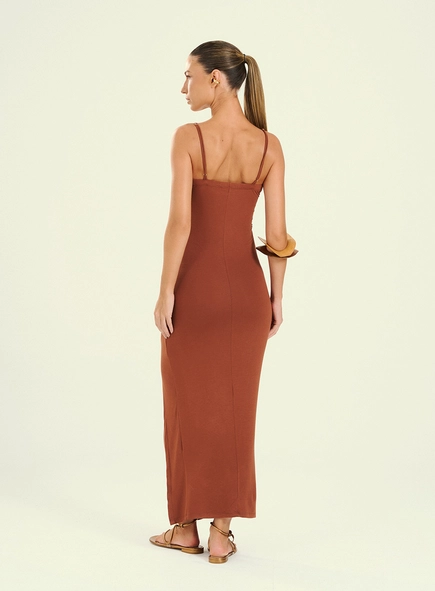 Vestido Feminino Longo Basic Comfort