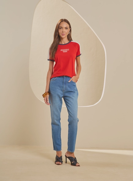 Camiseta Feminina 80s Raglan - Fran