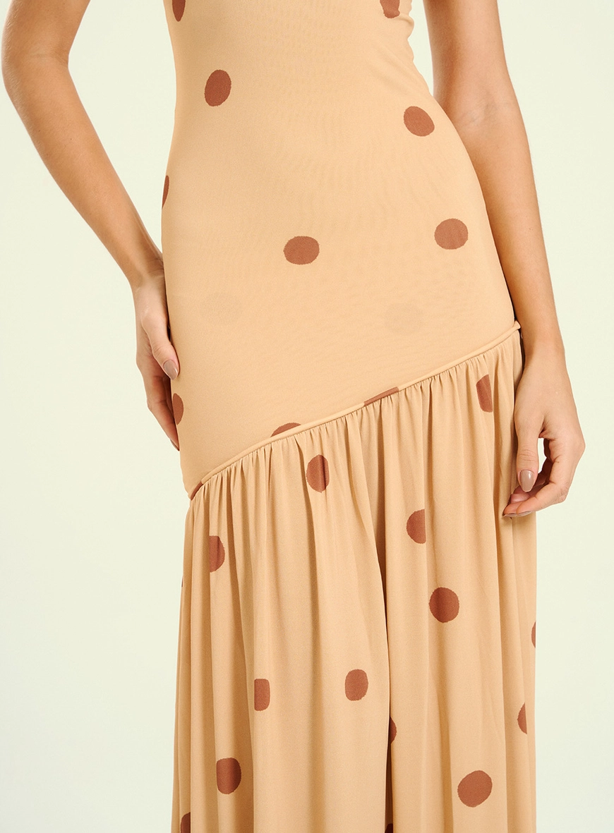 Vestido Feminino Longo De Poá Estampados 3