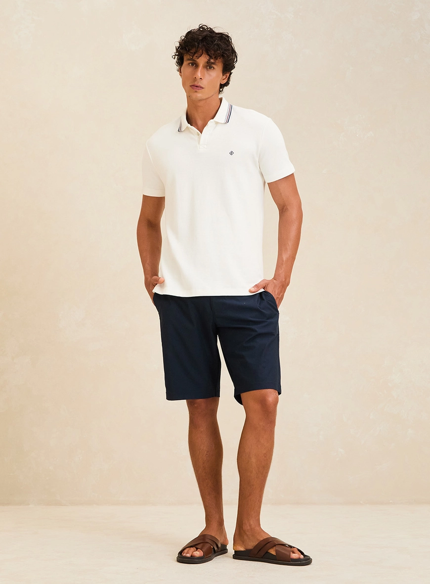 Bermuda Alfaiataria Masculina - Benjamin Azul
