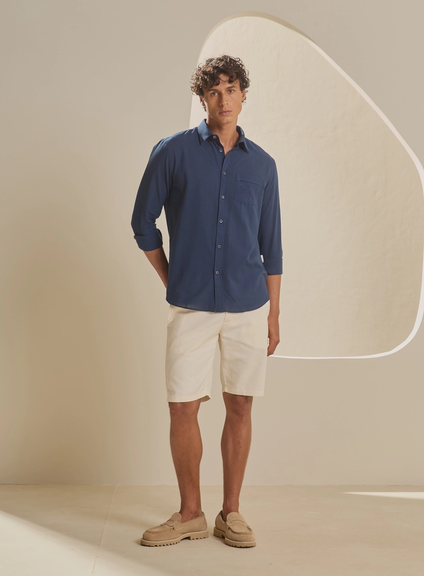 Bermuda Alfaiataria Masculina - Benjamin Bege 1