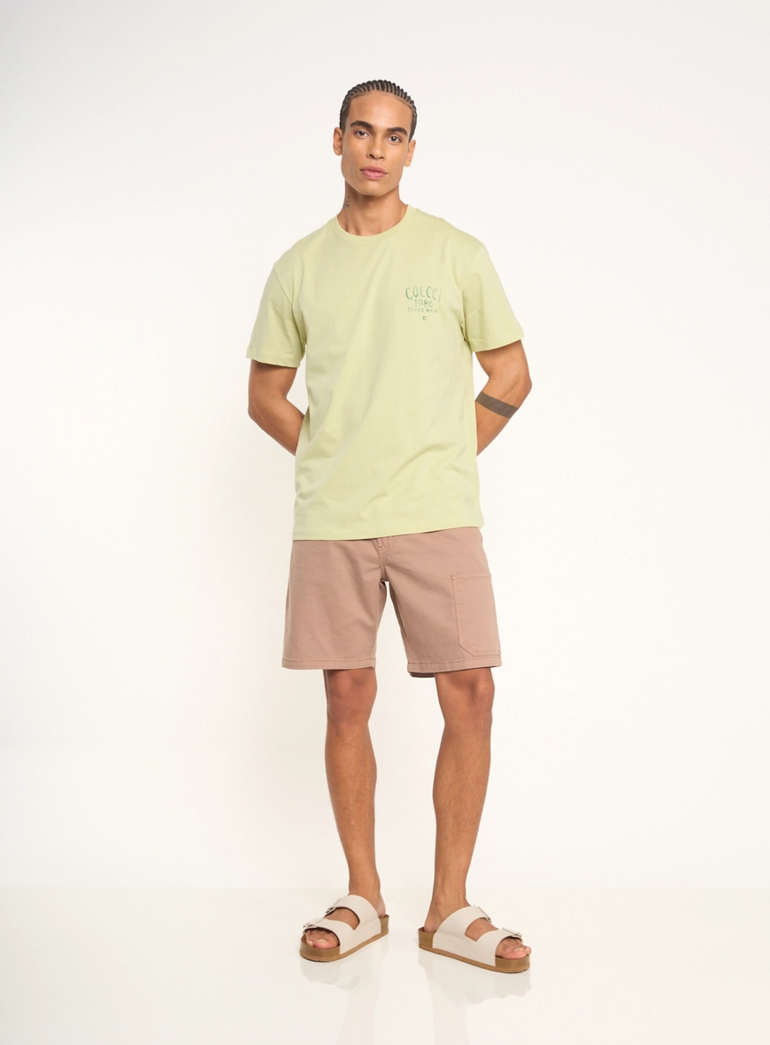 Camiseta Masculina Com Estampa Frontal E Posterior