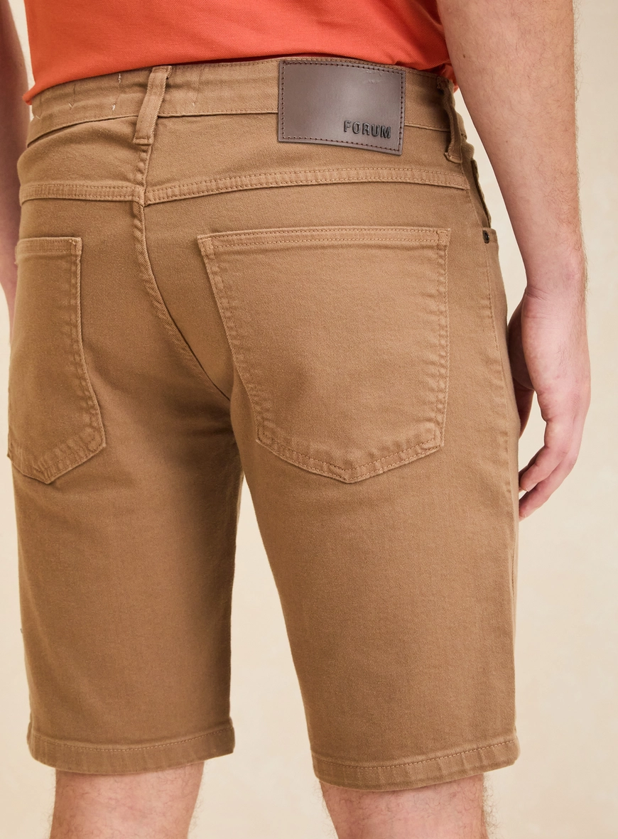 Bermuda Sarja Masculina - Paul Slim Marrom