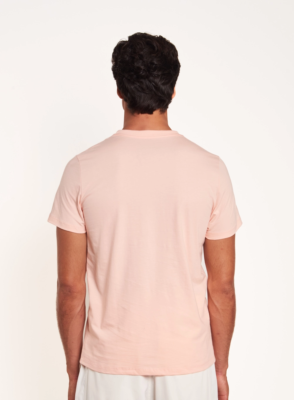 Camiseta Com Estampa Localizada Rosa
