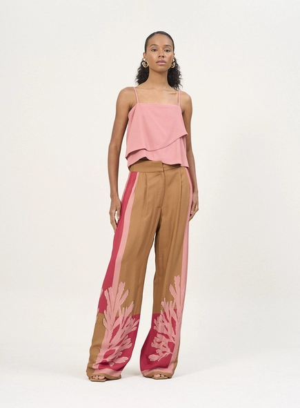 Calça Feminina Estampada Basic Comfort