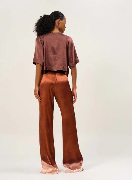 Calça Feminina Wide Leg Estonada