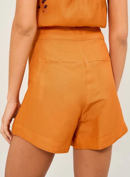 Short Feminino Com Estampa