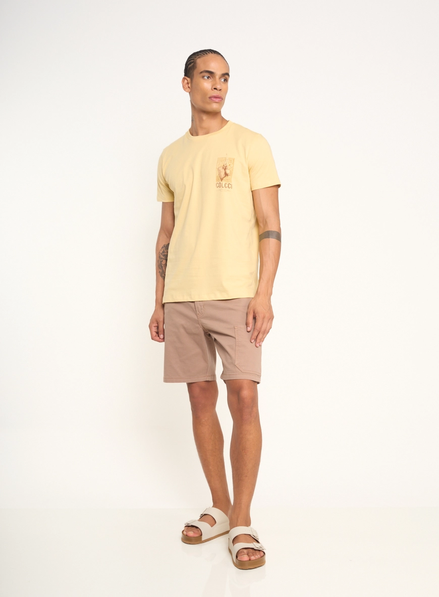Camiseta Com Estampa Localizada