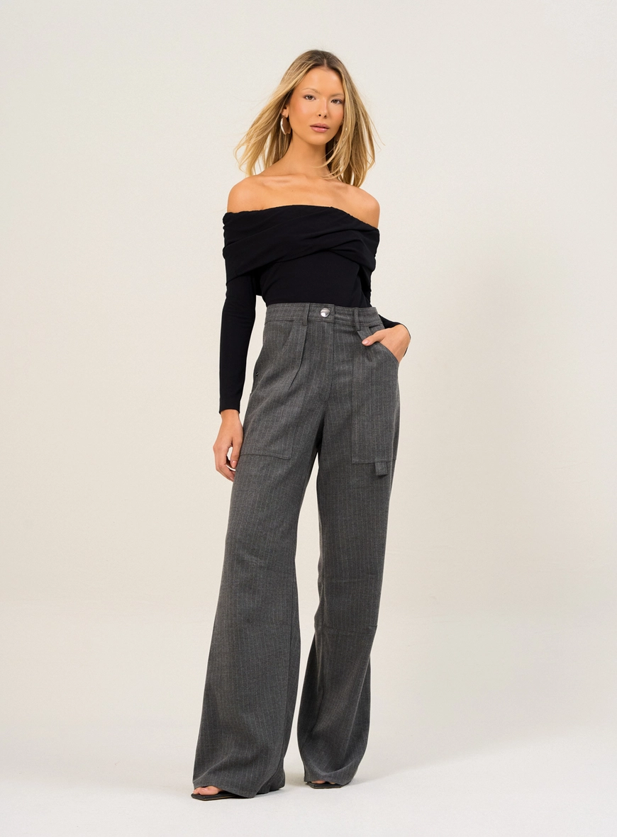 Calça Feminina Estampada Cintura Média Estampados 1