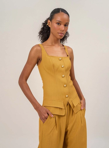 Blusa Estruturada De Alfaiataria