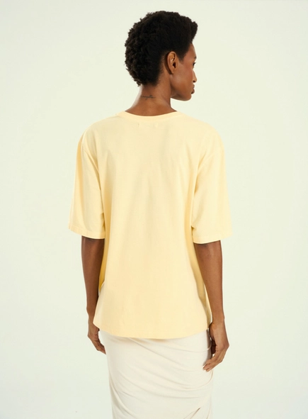 Camiseta Feminina Oversized Estampada