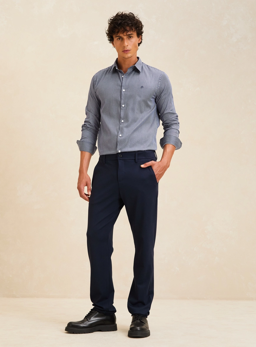 Calça Alfaiataria Masculina - Vitor Azul 1