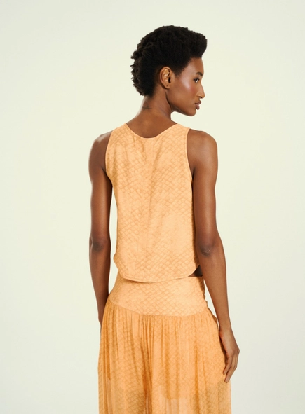 Regata Feminina Cropped Estampada