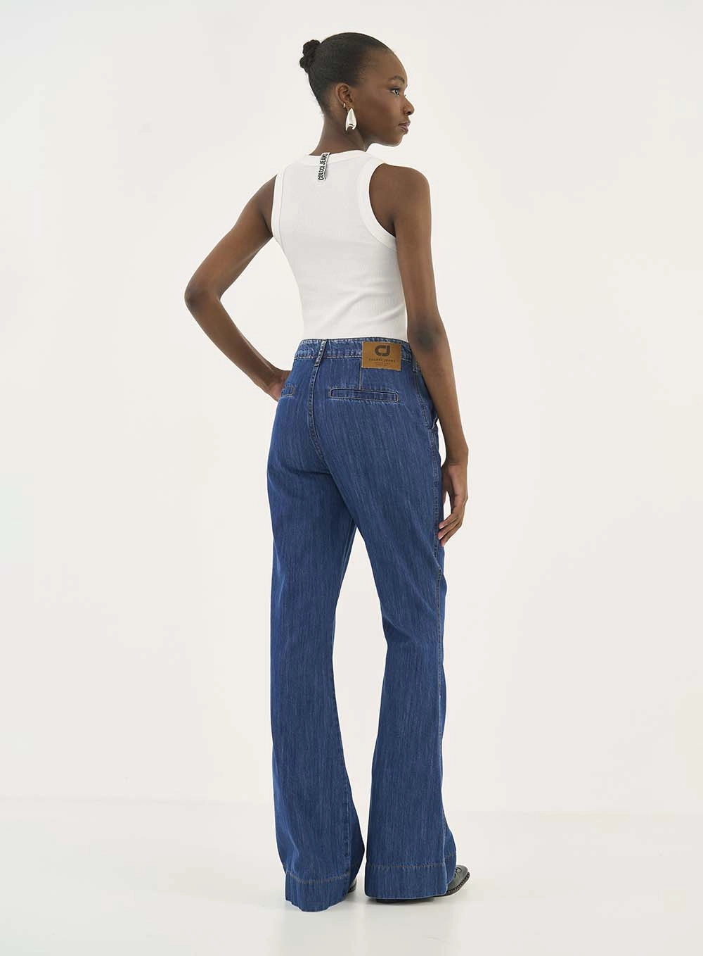 Calça Jeans Roma Flare Índigo