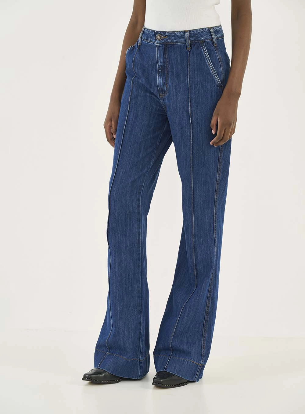 Calça Jeans Roma Flare Índigo