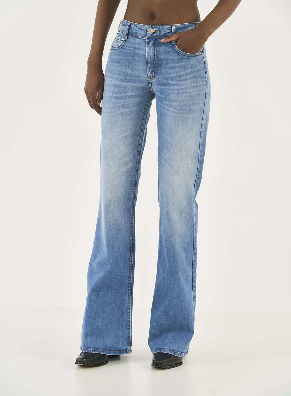 Calca Jeans  Feminino Colcci Jeans Índigo