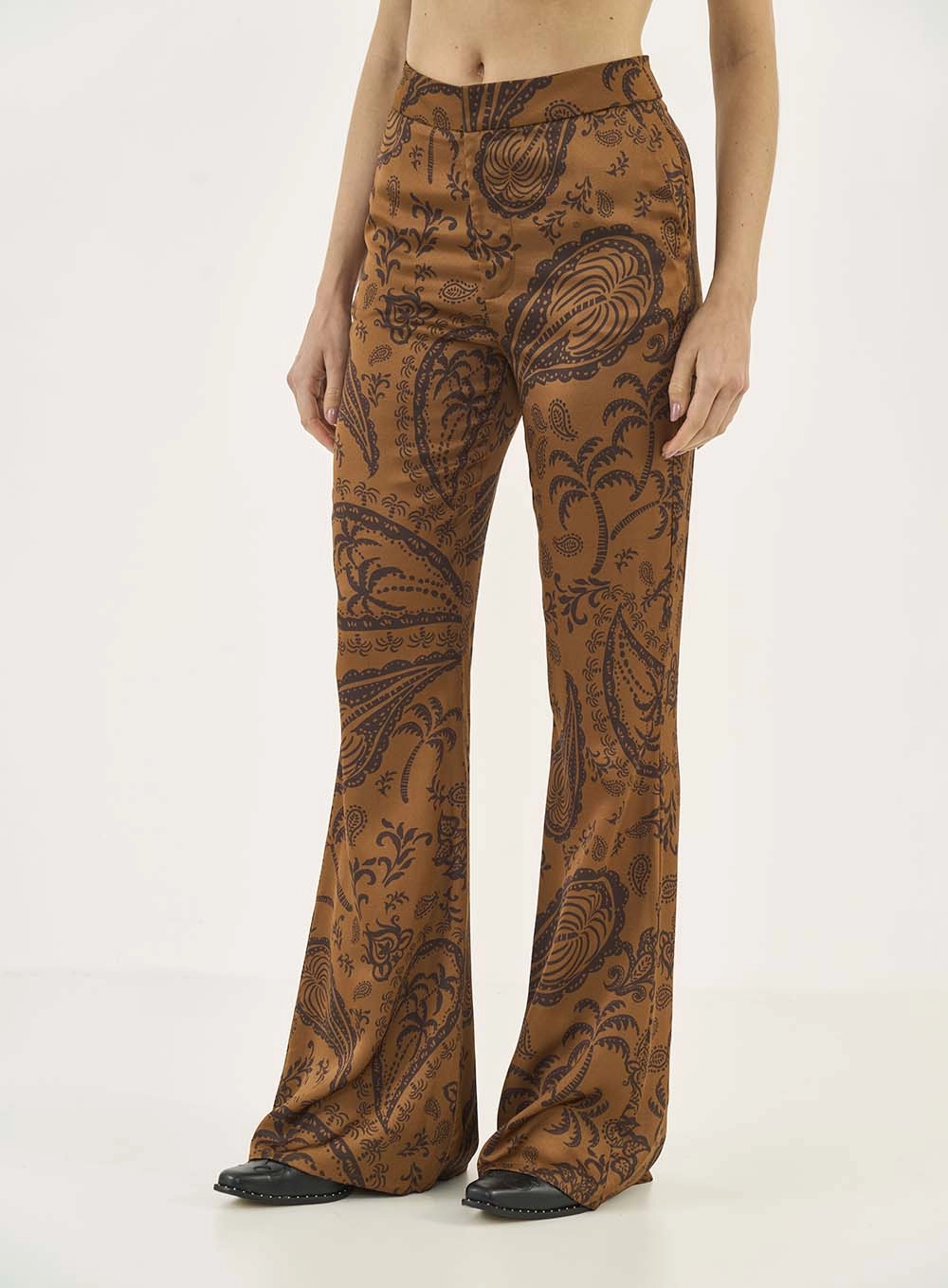 Calca Tecido Plano  Feminino Colcci Jeans Estampados