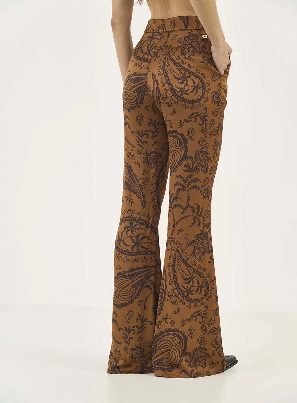 Calca Tecido Plano  Feminino Colcci Jeans Estampados