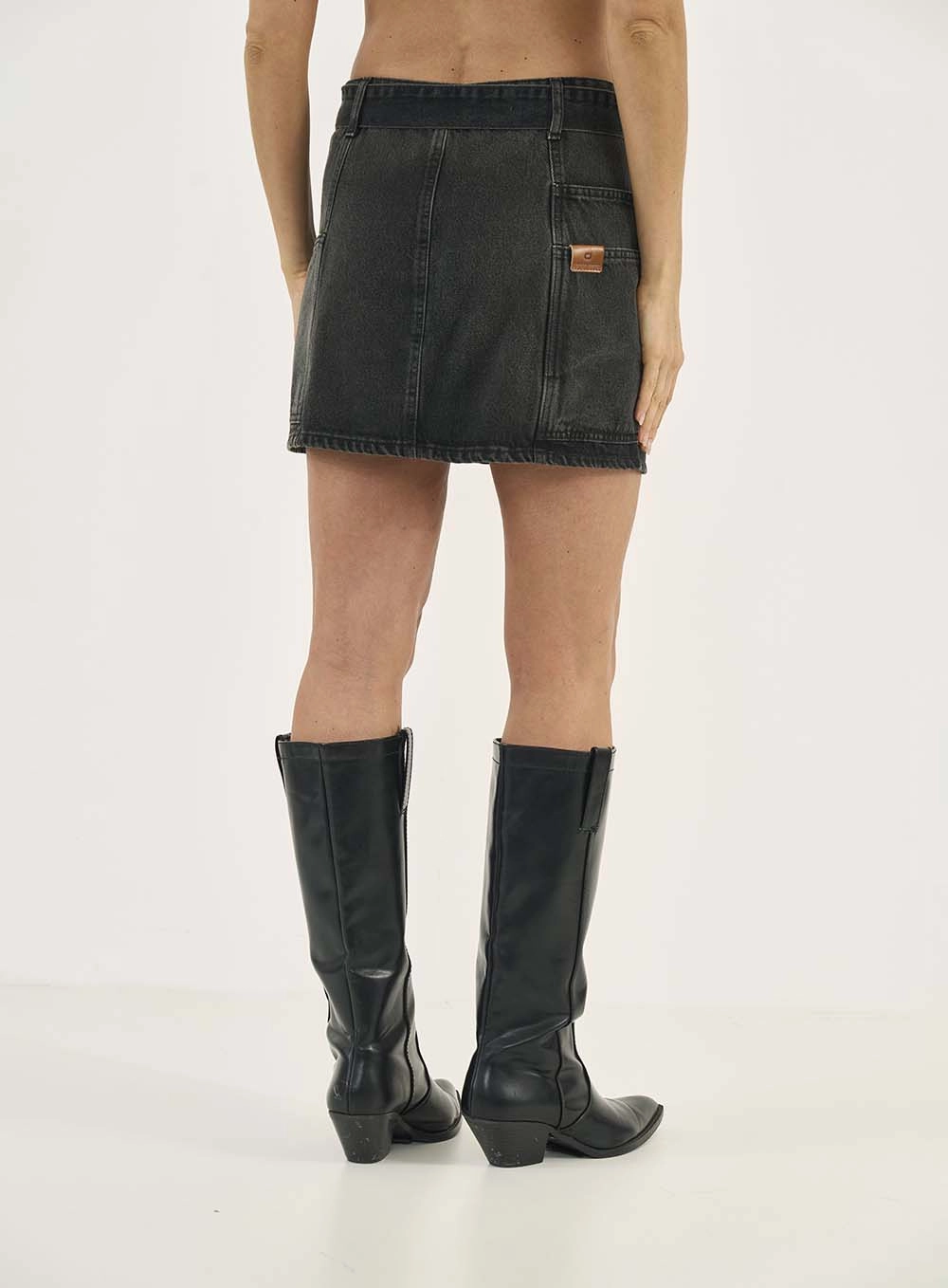 Calça Jeans Cancun Com Cinto Indigo Preto