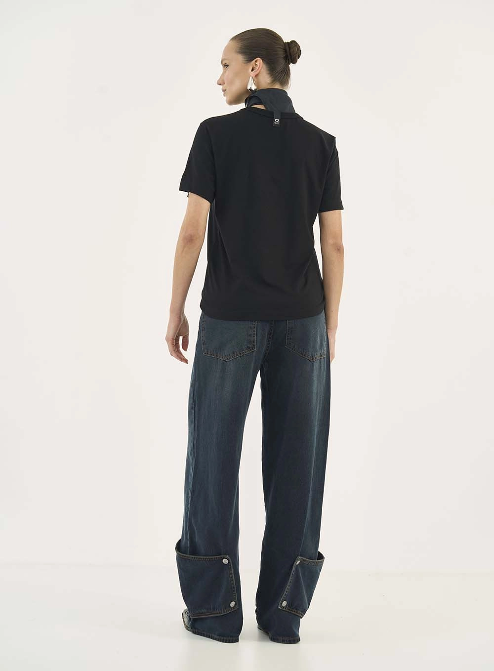 Camiseta Comfort Estampada Preto