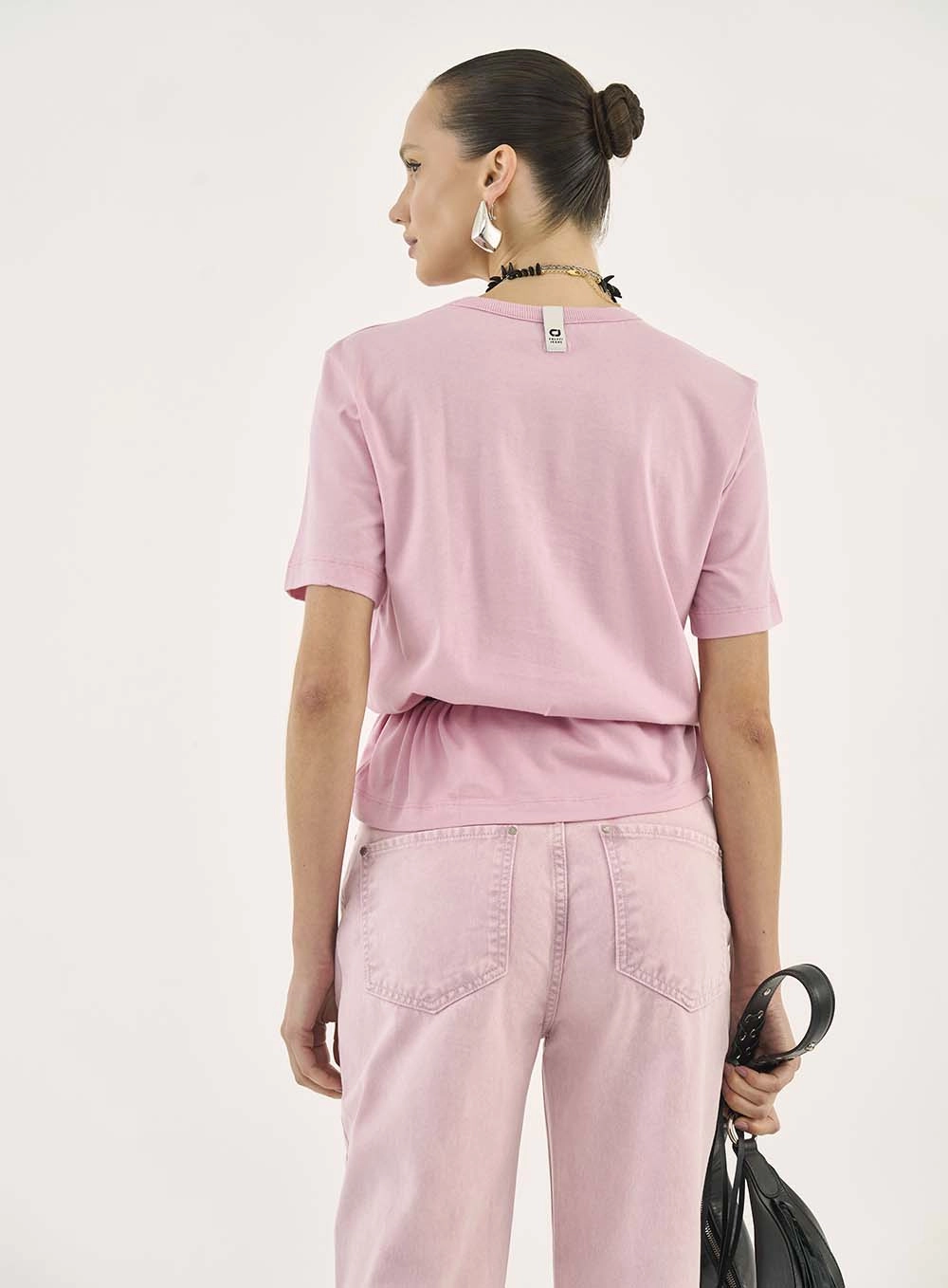 Camiseta Cherry Cake Rosa