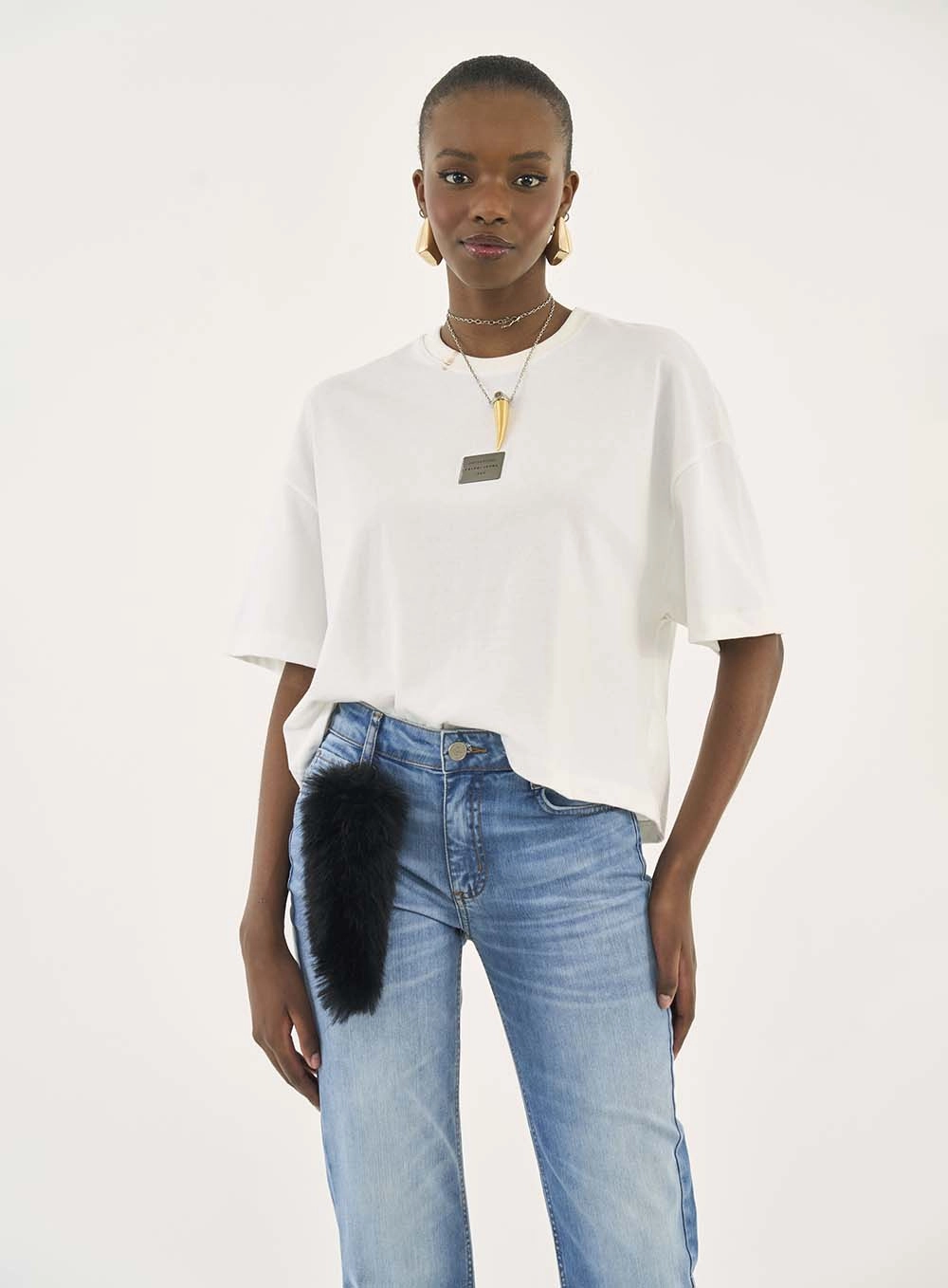 Camiseta Comfort Manga Curta Off Shell